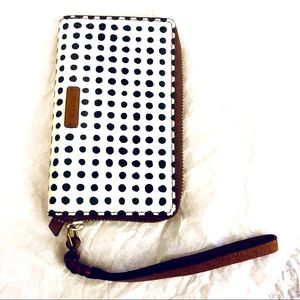 FOSSIL Polka Dot Wallet